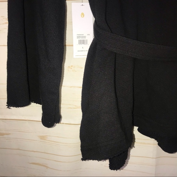 SPIRITUAL GANGSTER FLORAL EMBROIDERED WRAP KIMONO - Picture 10 of 16